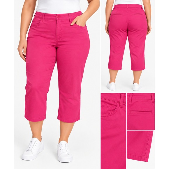 St. John's Bay Pants - St. John's Bay Pink Capri Pants – Size 22W – NWT